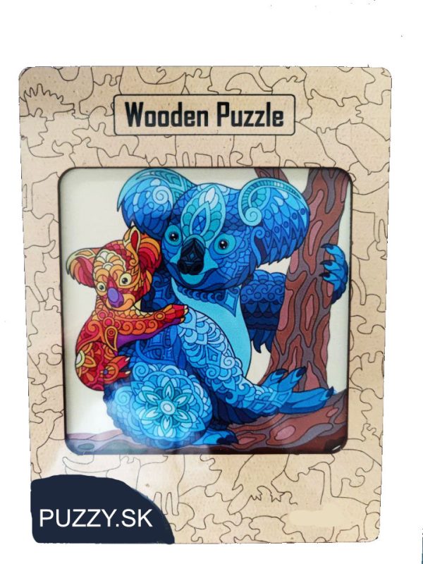 Drevené puzzle Koala
